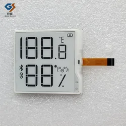 2PCS /lot New 2.36 Inch For Smart Guesser MHO-C202 Digital Hygrometer Indoor Thermometer for Home, HD E-Ink Screen LCD Display