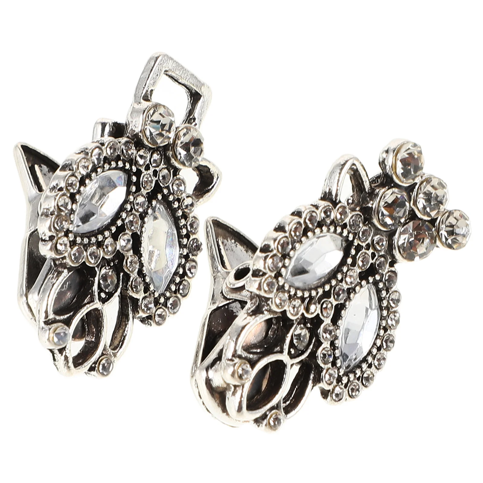 

Зажим для шарфа со стразами, винтажный серебряный фурнитурный элемент для свитера, брошь-зажим для шали, аксессуар для платья, кардигана, одежды