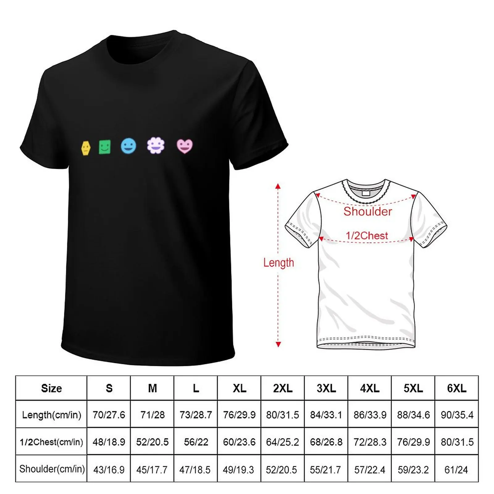Xenoblade Affinity Icons T-Shirt man t shirts for men T-Shirt