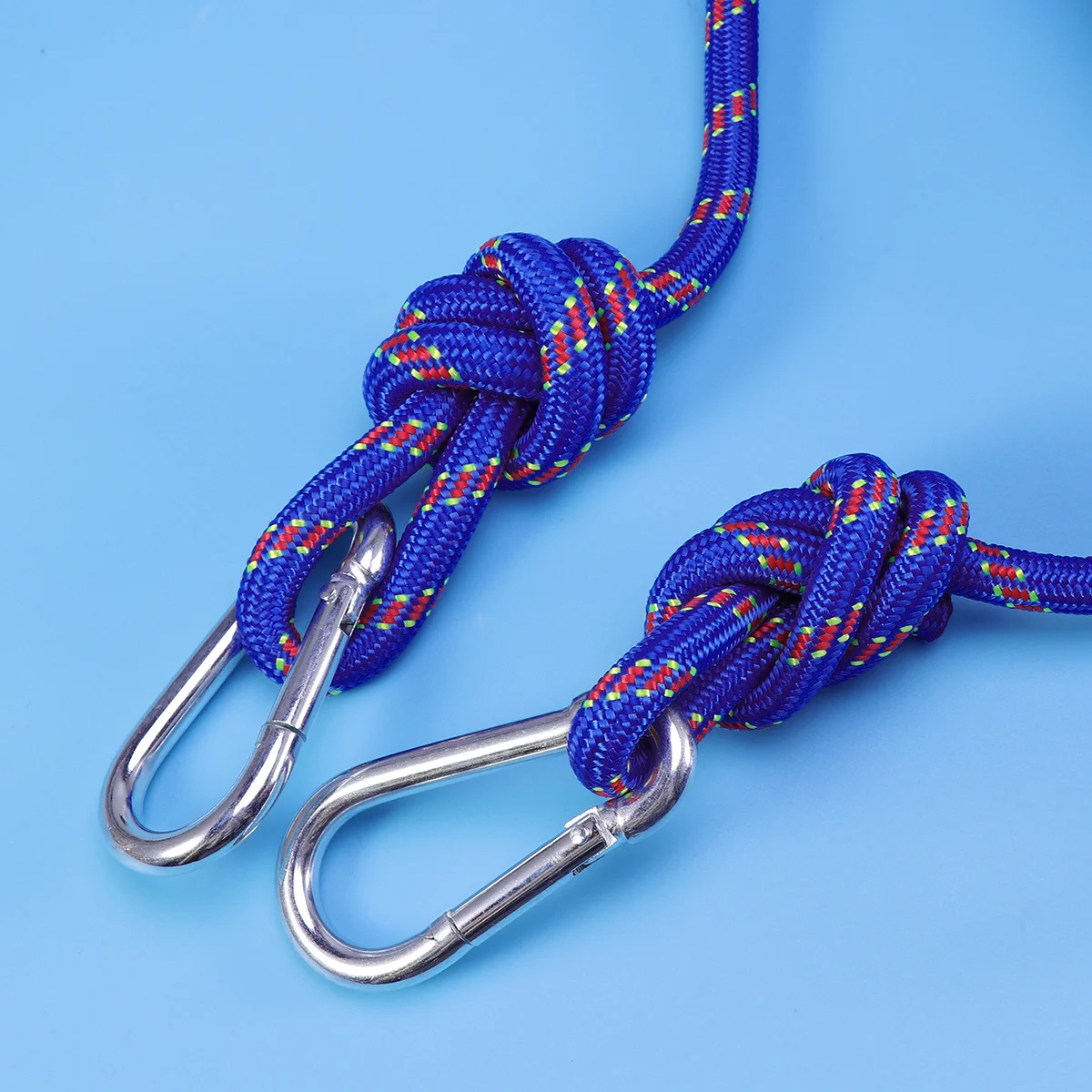 10 متر شجرة تسلق حبال السلامة حبل رابيلينج الحبل المساعد الأزرق دائم خفيفة الوزن عززت البوليستر تسلق الجبال #4