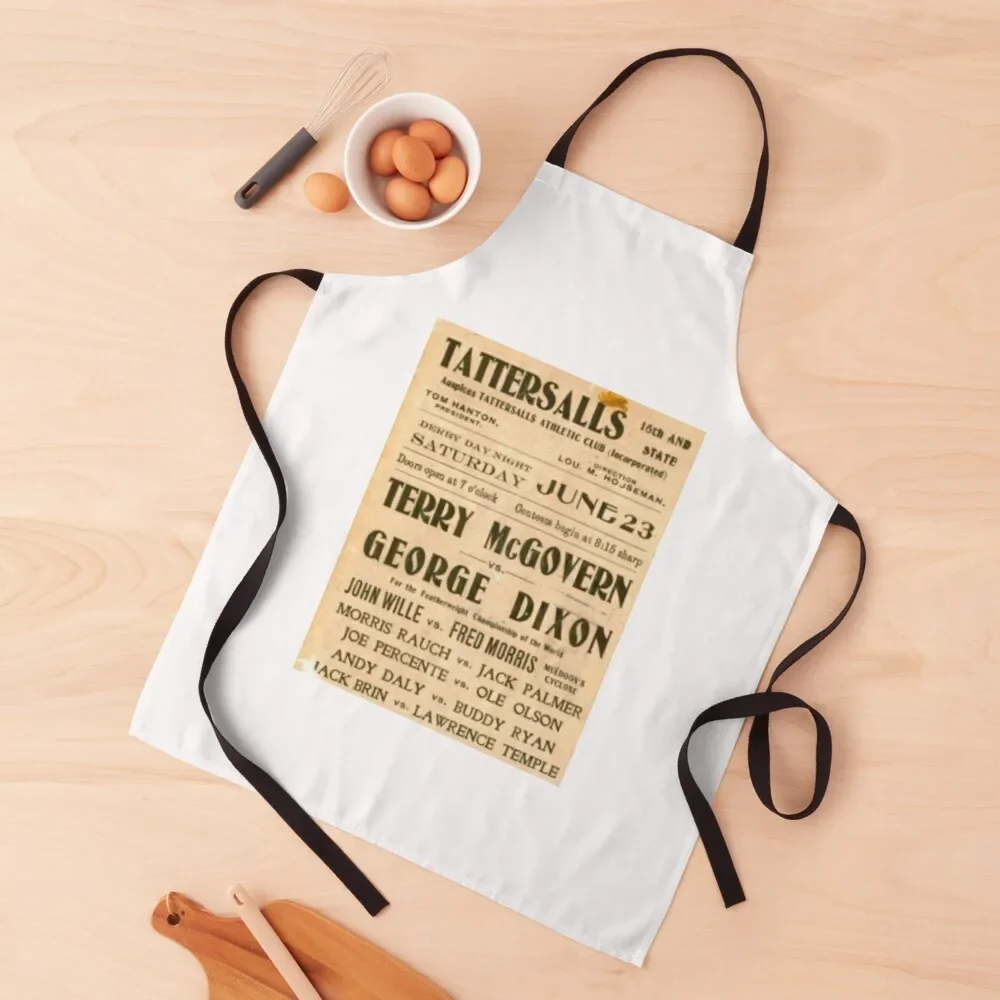 Terry McGovern v George Dixon Apron Home And Kitchen Kitchen Supplies Idea Goods Apron