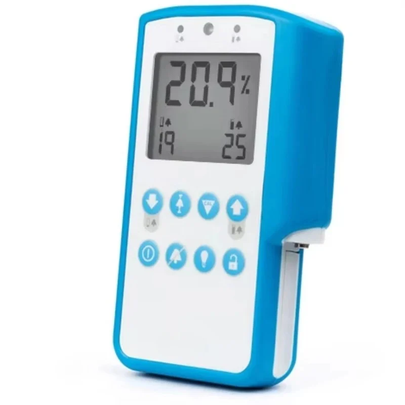 Oxygen Analyzer with Intelligent Alarm Oxygen Monitor Oxygen Gas Detector MaxO2 ME