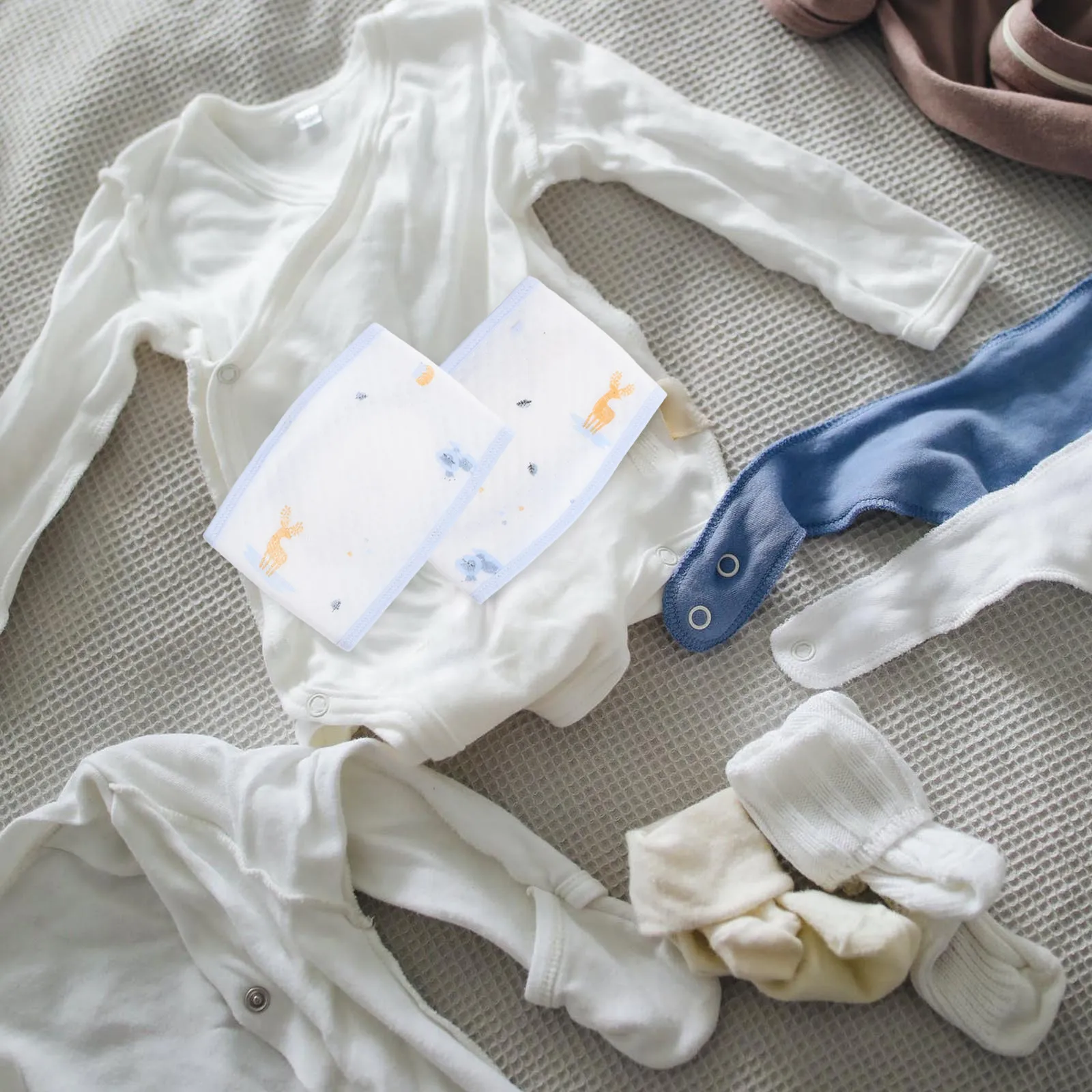 

3Pcs Baby Bellyband Cotton Infant Navel Belt Soft Abdomen Protector for Cold Protection Newborn Belly Band Printed Navel Belt