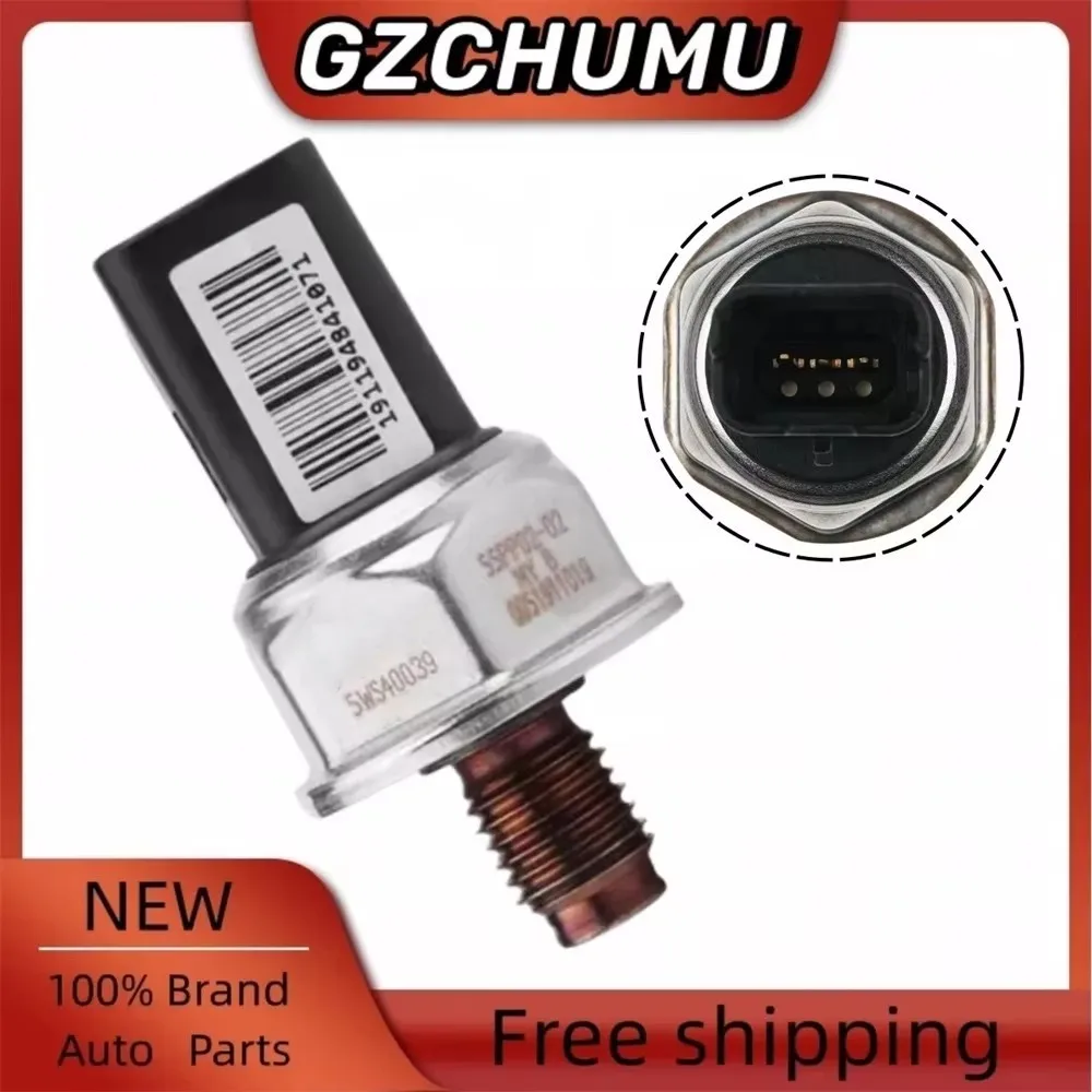 

Fuel Rail Pressure Sensor 55PP02-02 Fits for Ford for Focus C-MAX S-Max 1.8 2.0 TDC