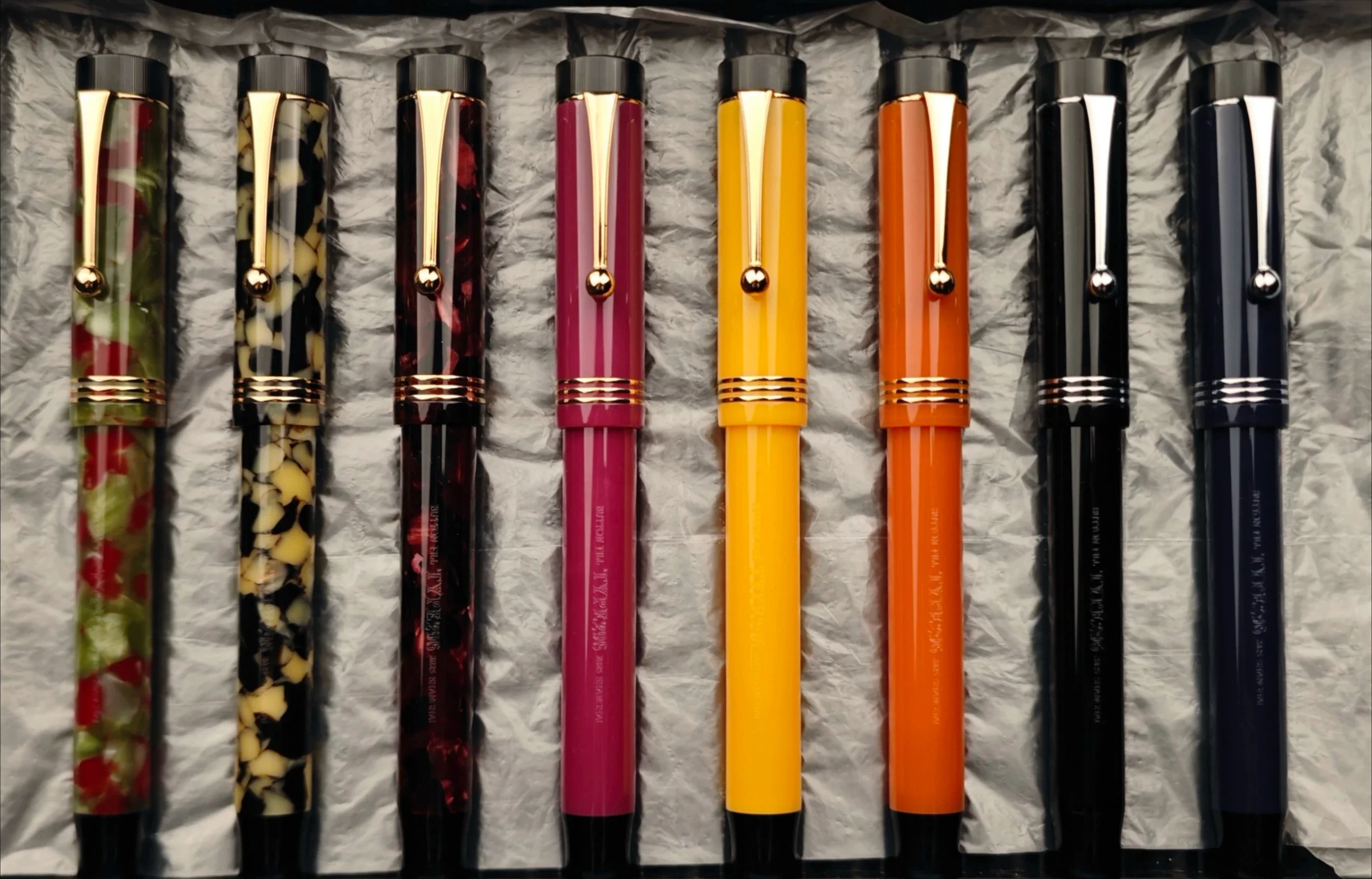 new-yongxu-296-acrylic-classic-replica-duofold-fountain-pen-no6-nib-water-piece-button-to-ink-business-writing-pen-gift