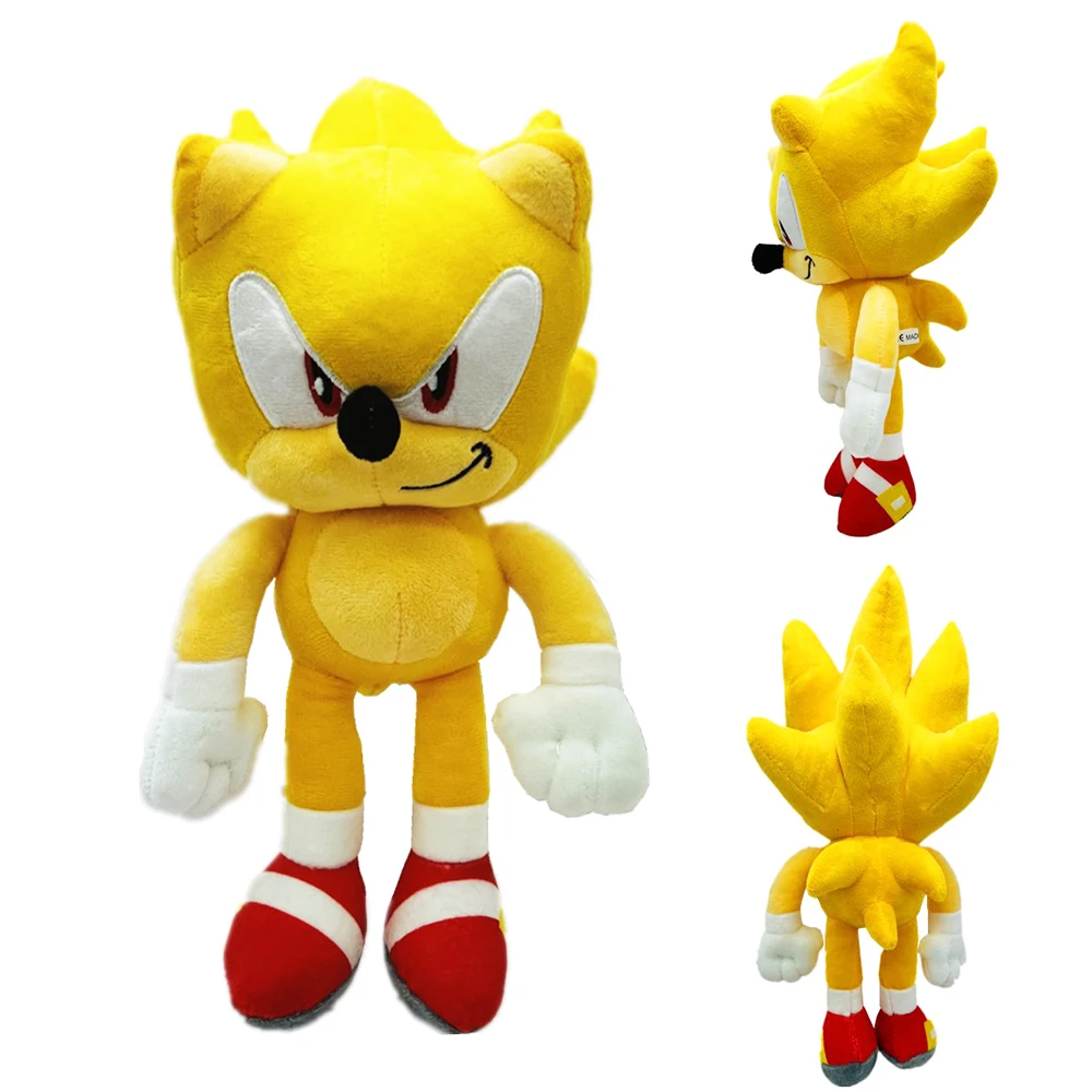 30cm Sonic peluches toy  cartoon hedgehog Amy Rose knuckle tail soft stuffed doll child birthday Sonic lovely  toys