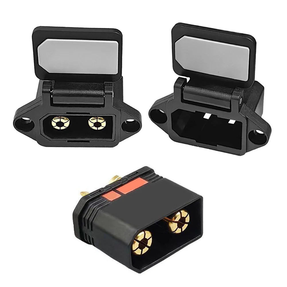 QS8-S Heavy-Duty High Current Battery Connector With Spark-Proof Design 8-10AWG Compatible With Drones And RC Car Models Tools