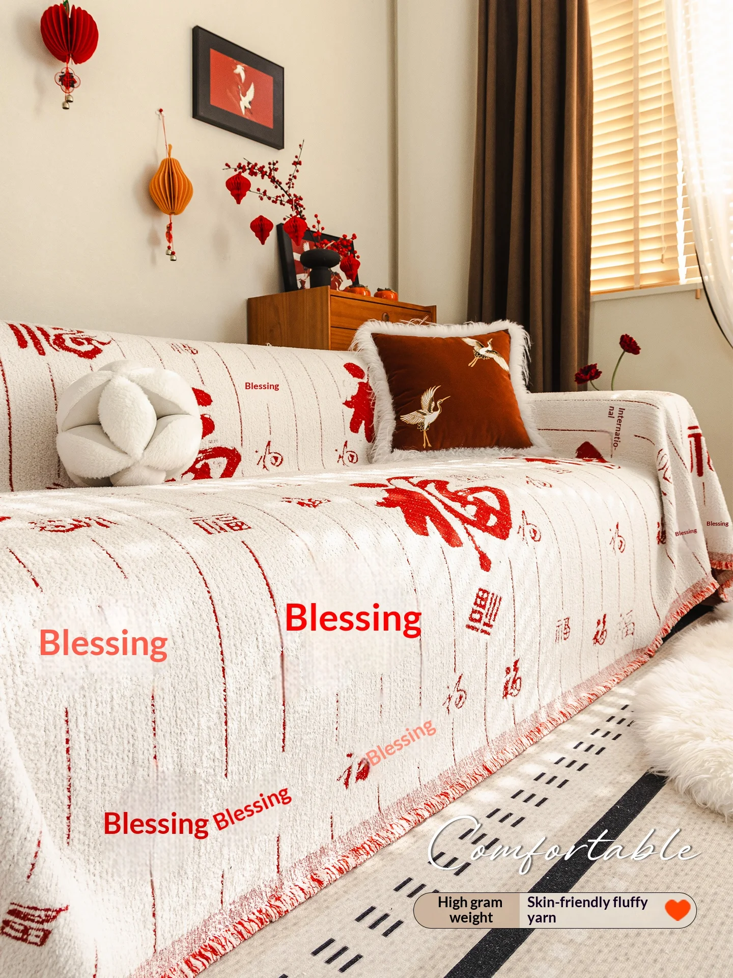 Sofa Cover Full Set With Arm Covers Sofa Towel Cotton Anti Slip Living Room Sofas Covers For L Shaped Sofa Cover Protector Dogs