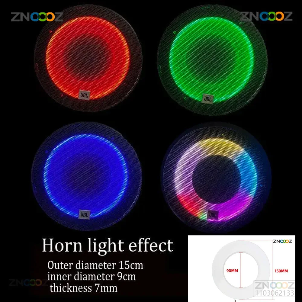 Car Ambient Light Accessories Door/foot Sole/speaker/main/auxiliary Control Box