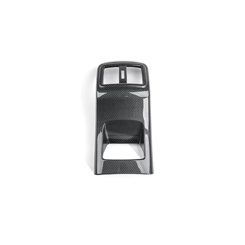 

Interior Accessories Carbon Fiber Rear Row Vent Cover Trim For Kia Sportage 2015-2021 Car Supplies