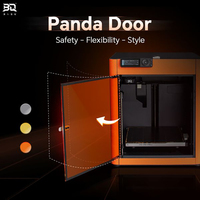 BIGTREETECH Panda Door for BambuLab X1 P1 Unbreakable Resilience Superior Impact Resistance 3D Printer shell 3D Printer Parts