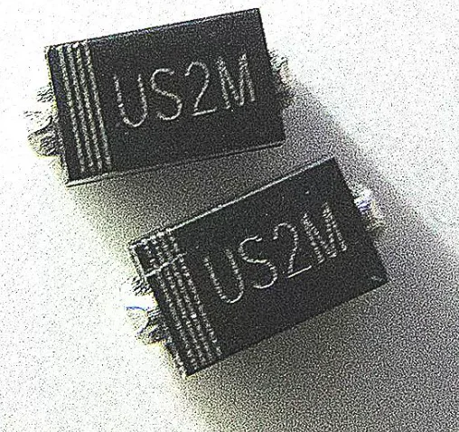 US2M HER207 Rapid Recovery Diode SMA 2A 1000V