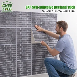 10/20Pcs Peel and Stick Tile Backsplash Thicker Design Marble Tiles 12