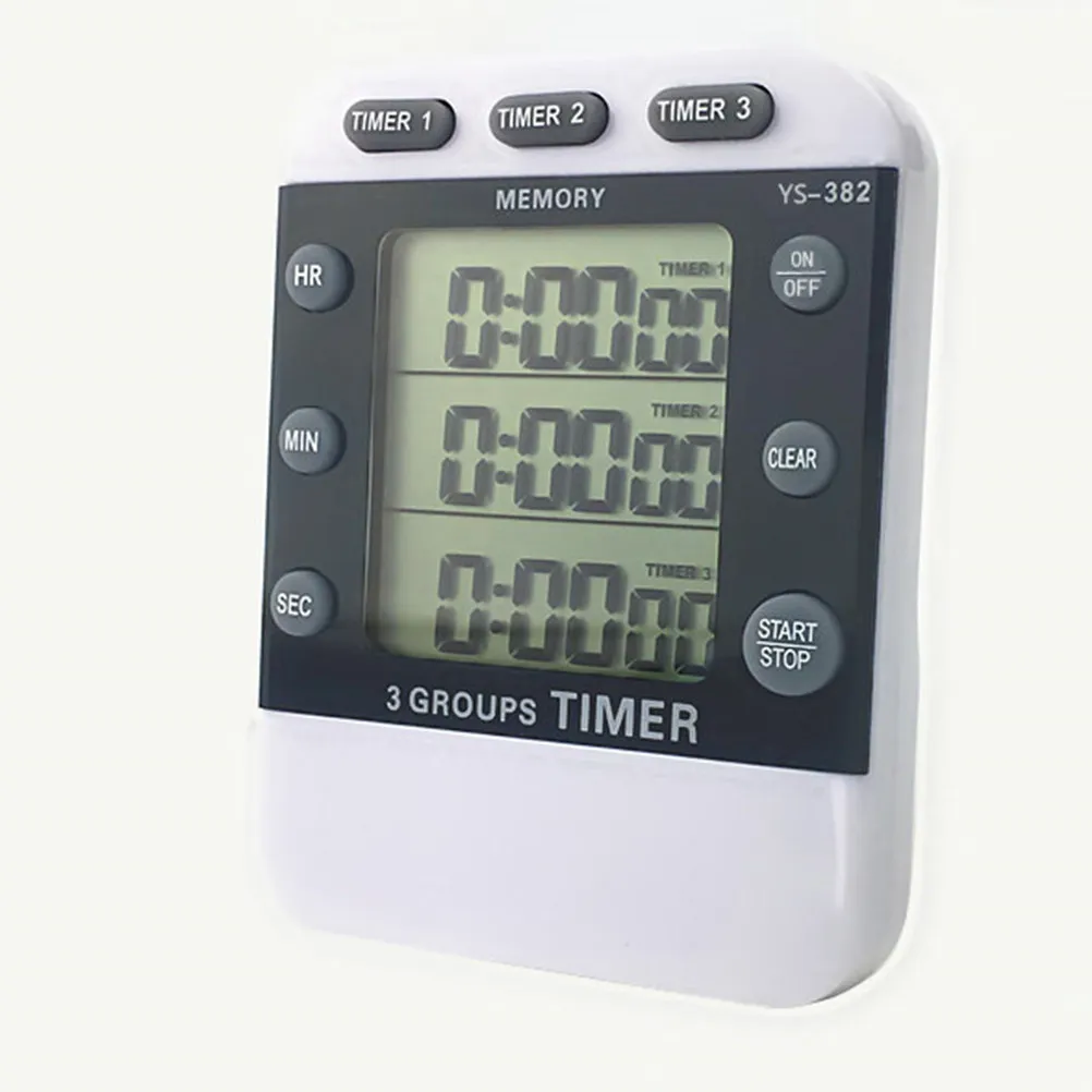 Display Stopwatch Digital Sports Electronic Movement Timer Countdown Timer Kitchen Cook Stopwatch Longest 99 Hours Memory