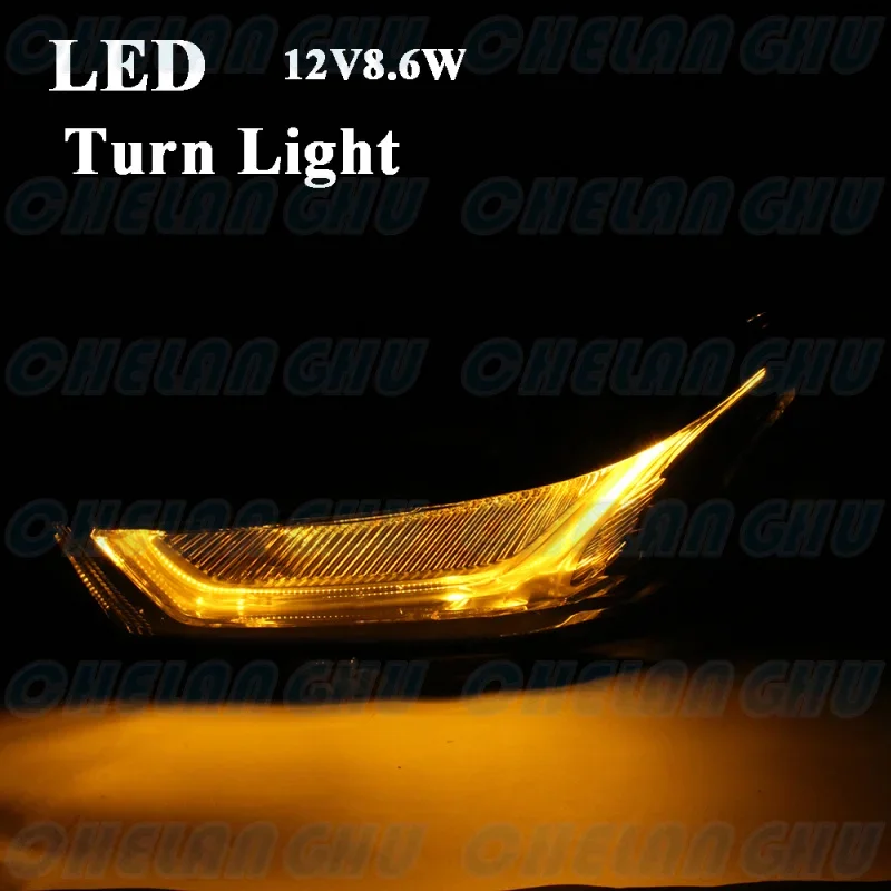 For Chevrolet Traverse 2022 2023 2024 Left Side Front Bumper LED DRL Daytime Running Light Turn Lamp 85584765