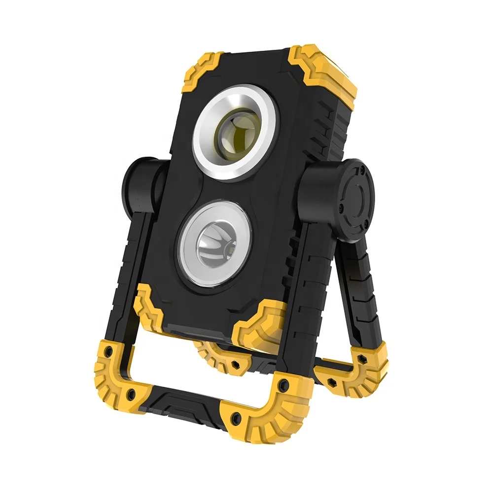 Portable COB LED Work Light, Waterproof Explosion Proof Magnetic LED Light with Magnet Hanger