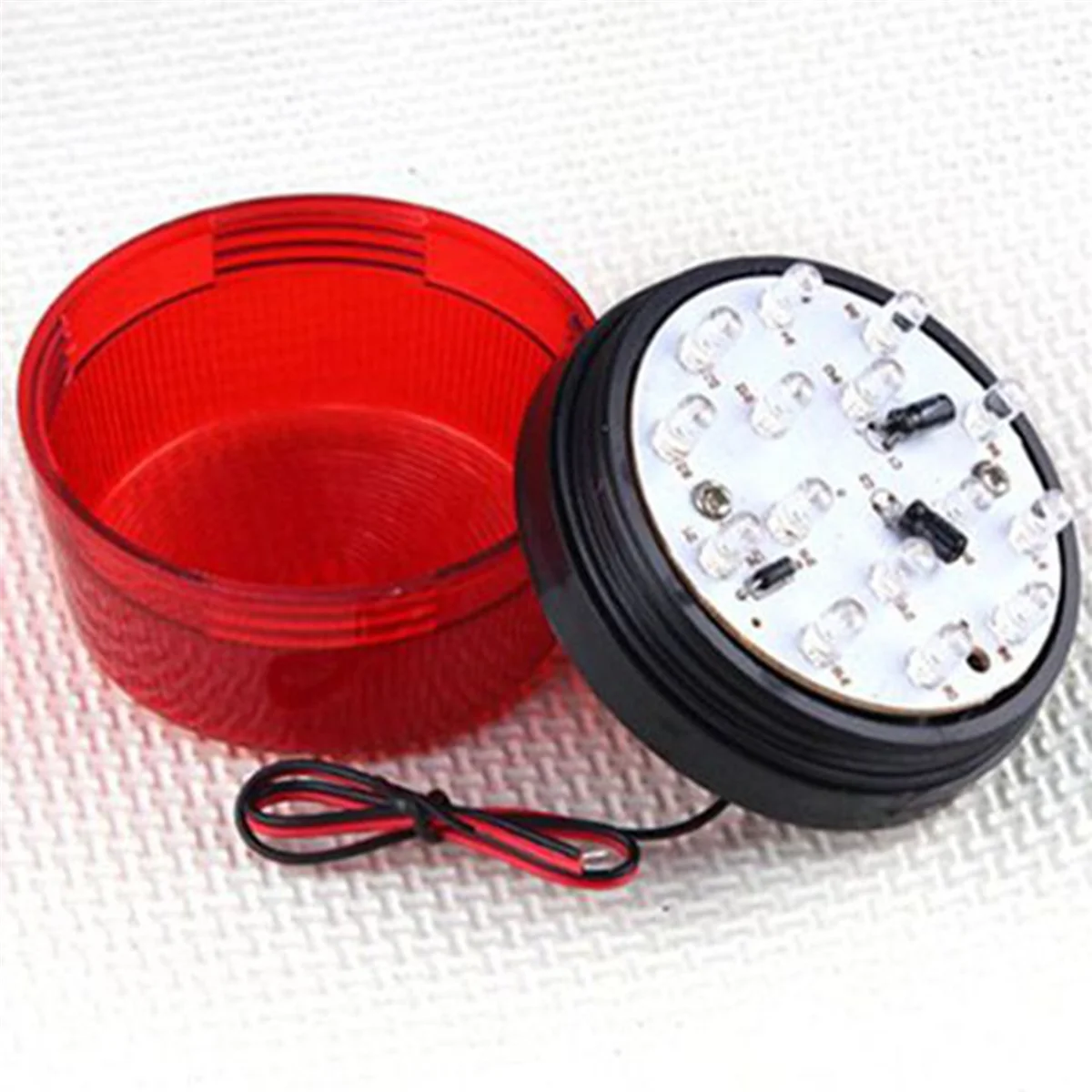 AS95-4X 12V Alarm Led Flashing Strobe Light For Home Security Alarm System Red