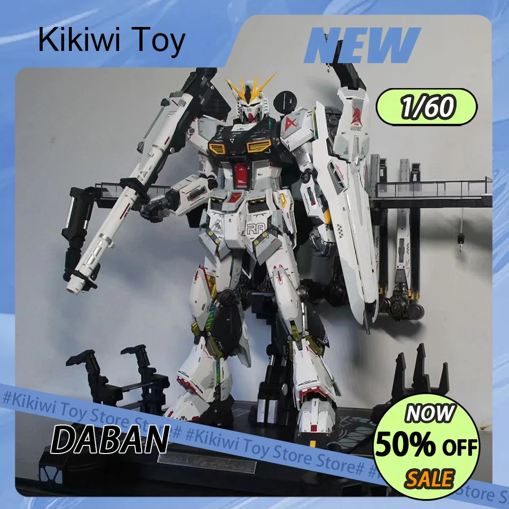 

PG 1/60 DABAN Металлическая конструкция Rx-93 V Фигурка, оснащенная плавающей пушкой в сборе, пластиковая модель, комплект, коллекция игрушек в подарок