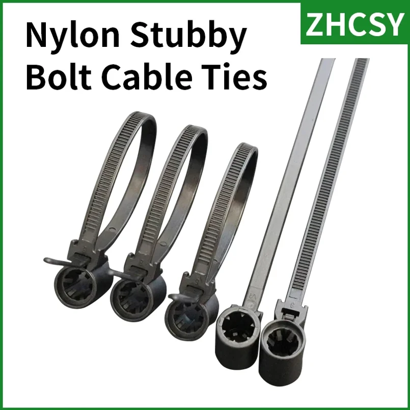 5*150 Width Car Motocycle Engine Nylon66 Stub Blot Cable M5 Ties Strap Push Mount Wire Retainer Clip Clamp Organizer