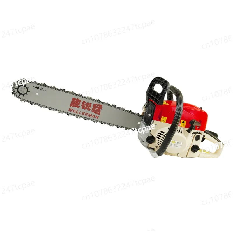 Gasoline saw High power logging saw Household handheld tree cutting two-stroke handheld 5200 garden tools