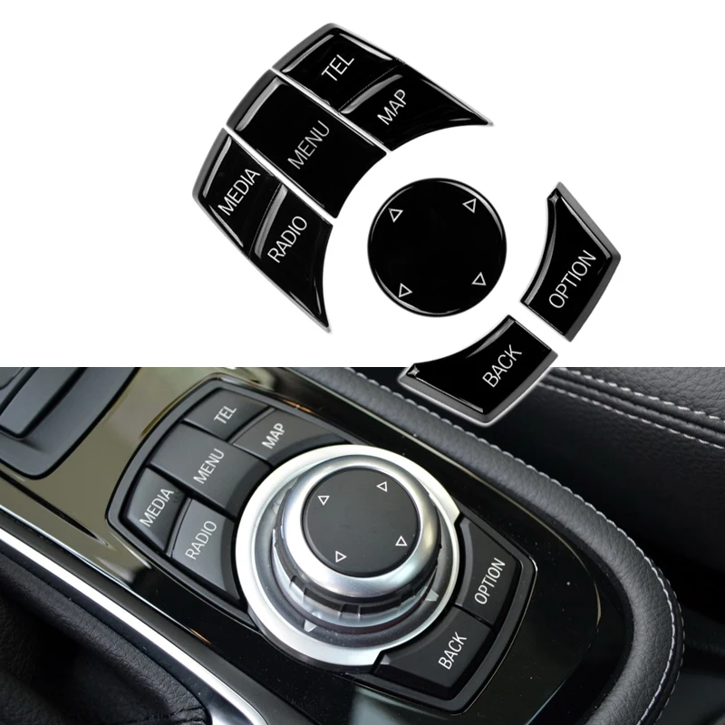 Car I-Drive Multimedia Control Button Switch for BMW F30 F10 F20 F22 F32 F06 F25 F26 F15 F16 F48 1 3 5 Series Replacement Part