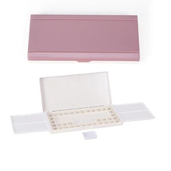 36 Wells Watercolor Palette with Lid and Mixing Area+1 Extra Pan Paint Pallet Leakproof Empty Paint Box for Gouache Acrylic Oil