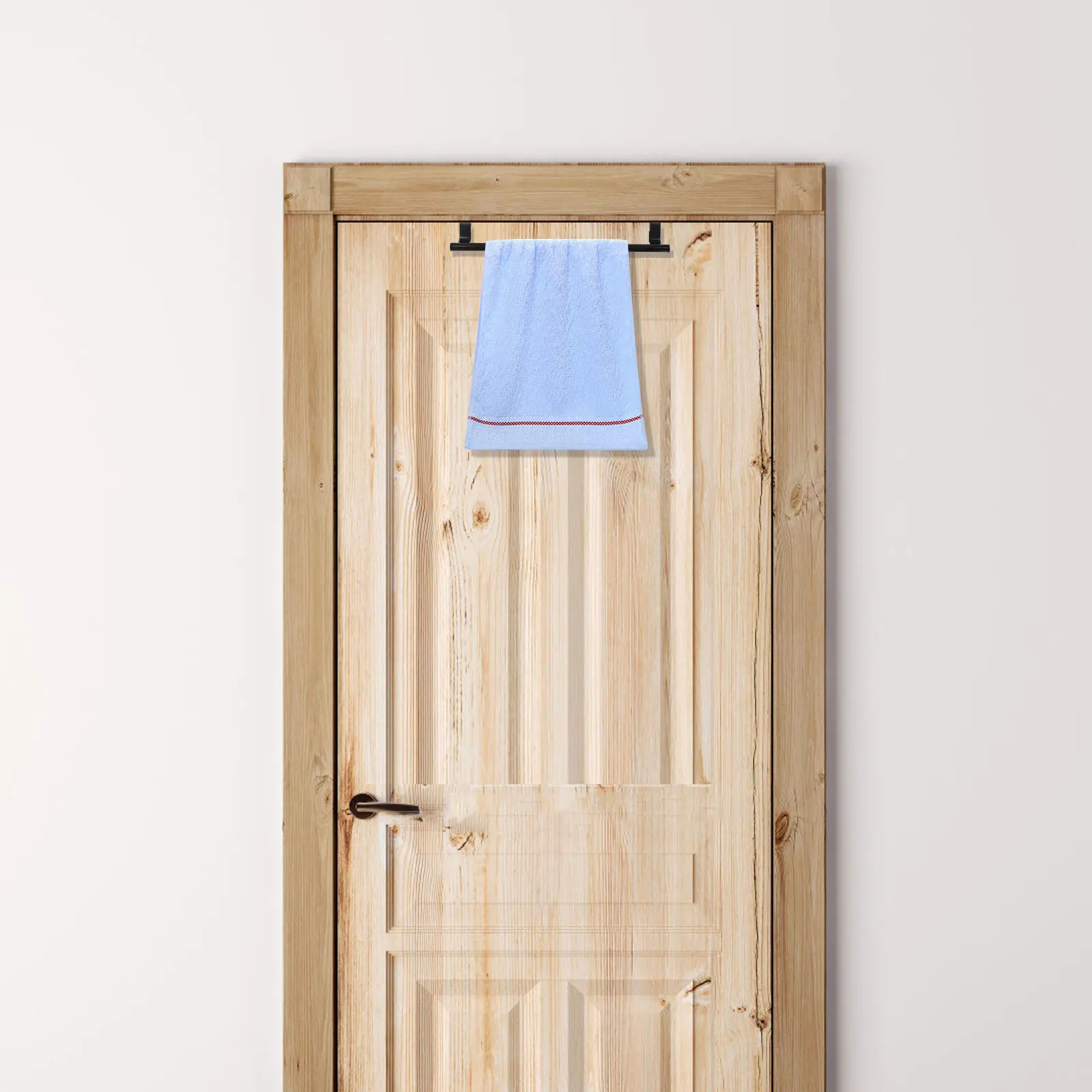 

2 шт. настенных держателей для полотенец из нержавеющей стали без сверления, легко устанавливаемые, для кухни, ванной, двери, многофункциональные, для хранения