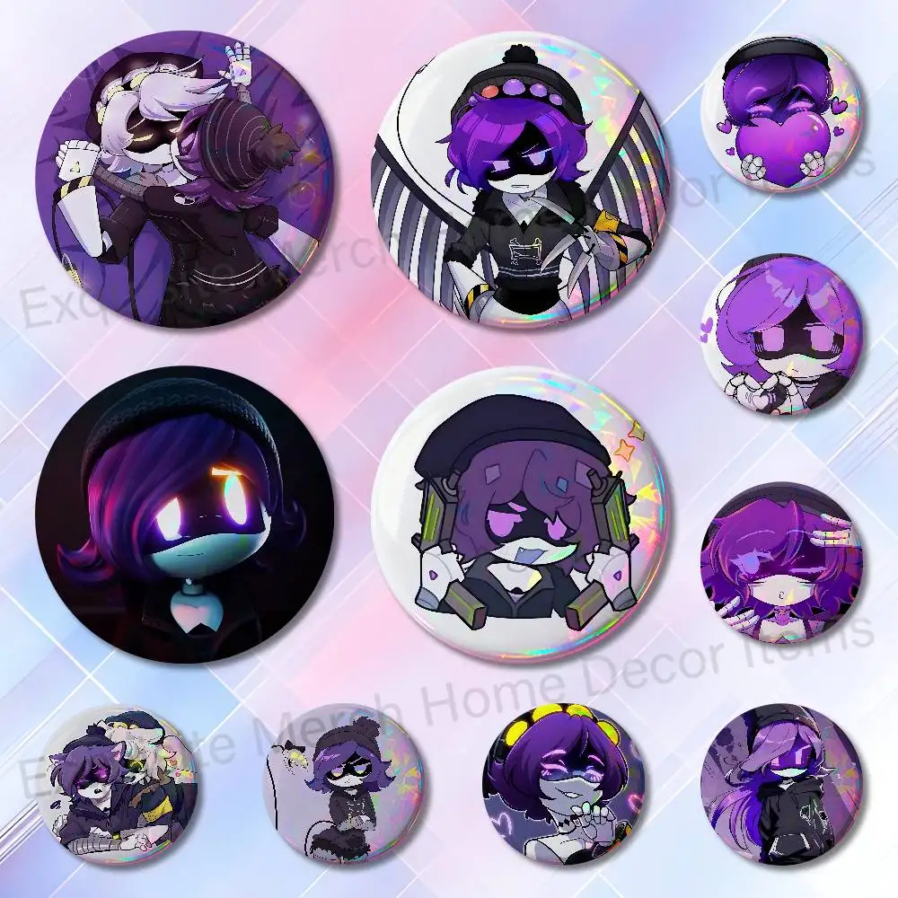 M-Murder D-Drones UZI Badges Round Itabag Decoration IP Peripheral Products 58mm 44mm 32mm 75mm 25mm Mini