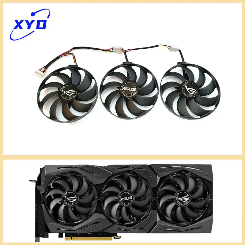 

NOWY FDC10H12S9-C 7PIN wentylatory do chłodzenia kart GPU dla ASUS ROG-STRIX-RTX 2080 2080Ti 2080S 2070S SUPER Ti