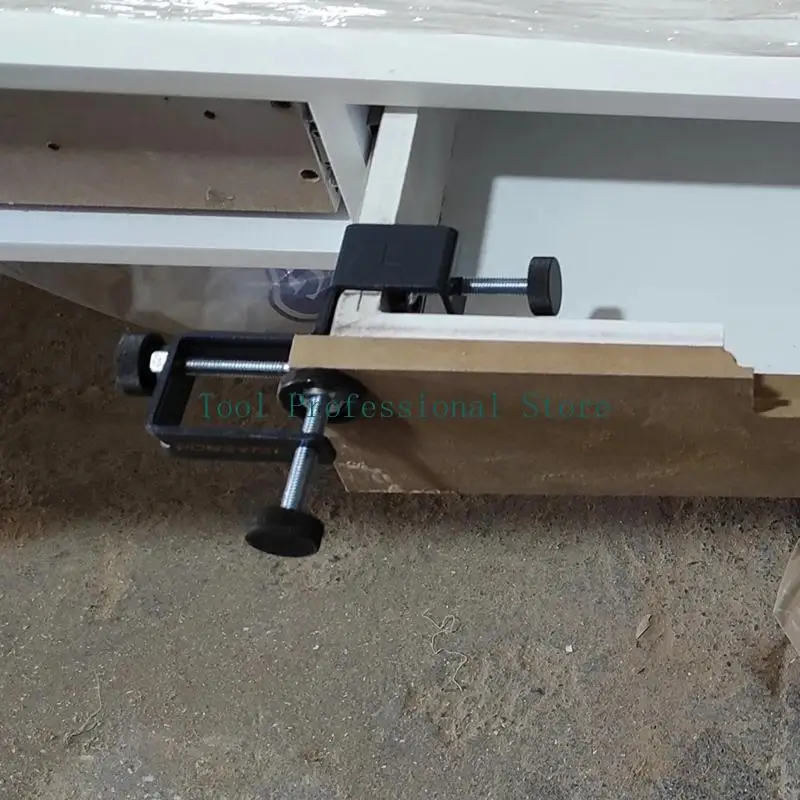 57QF Woodworking Jig Cabinet Tool Accessory Clamps Installation Front Clip Tool