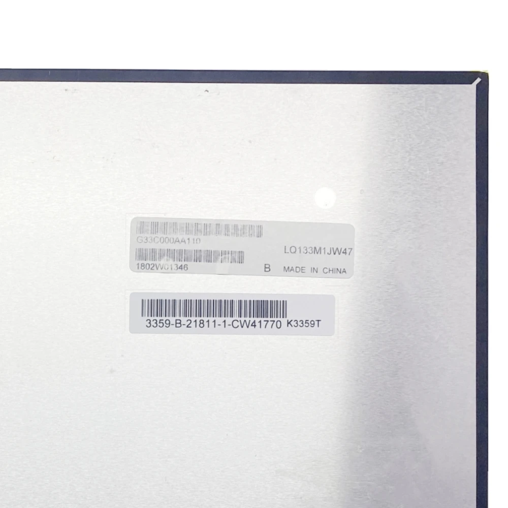 

LQ133M1JW47 FHD 1920x1080 30PIN 13.3 Inch For Laptop LCD Dsiplay Screen IPS Panel Matrix