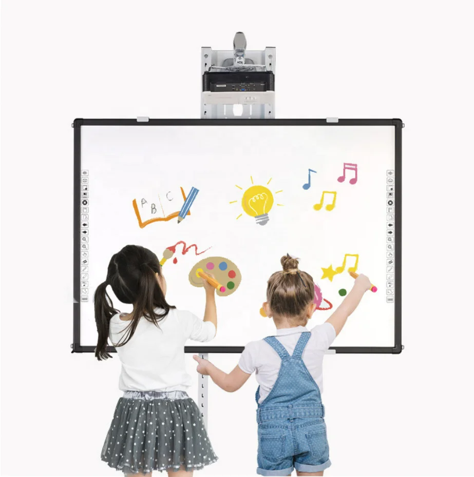 

High Quality 96 Inch Interactive Whiteboard Projection Screen Apply to Dlp 3d Projector