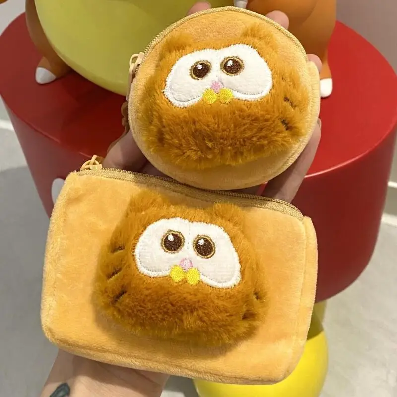 

Kawaii Garfield плюшевые игрушки брелок портмоне кошелек мультфильм косметичка креативная сумка для наушников подарок на день рождения друзьям