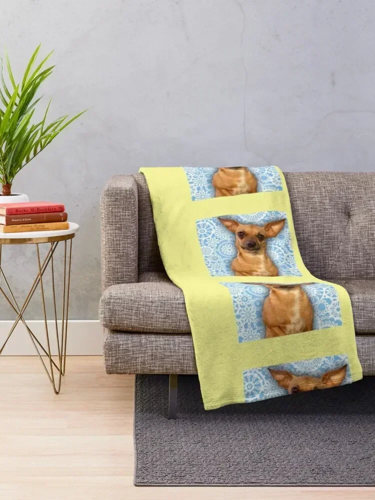 Chiweenie Throw Blanket Summer Beddings Soft Beds Hairys Thins Blankets