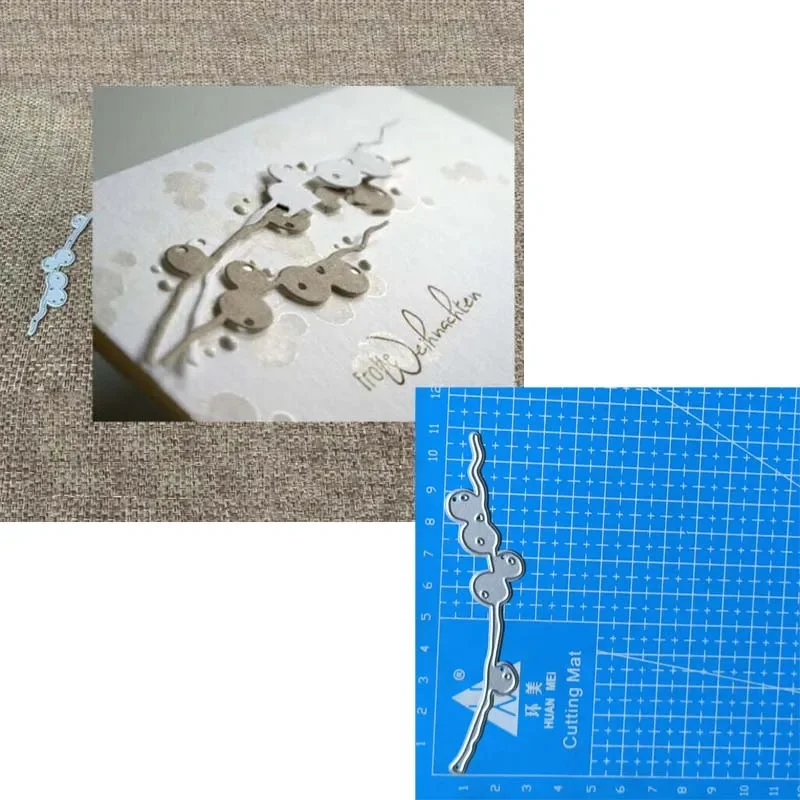 Moldes de Corte de Metal Spitze Stanzformen para Scrapbooking, Molde de Artesanato em Papel, Template de Punção, Estêncil de Relevo 1 peça