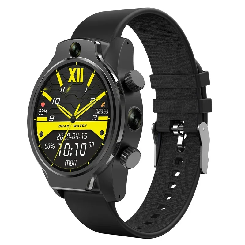 5Atm Waterproof Teenagers Smart Watch with Camera IP68 Digital Heart Rate Sports Fitness Wrist Phone Health Application