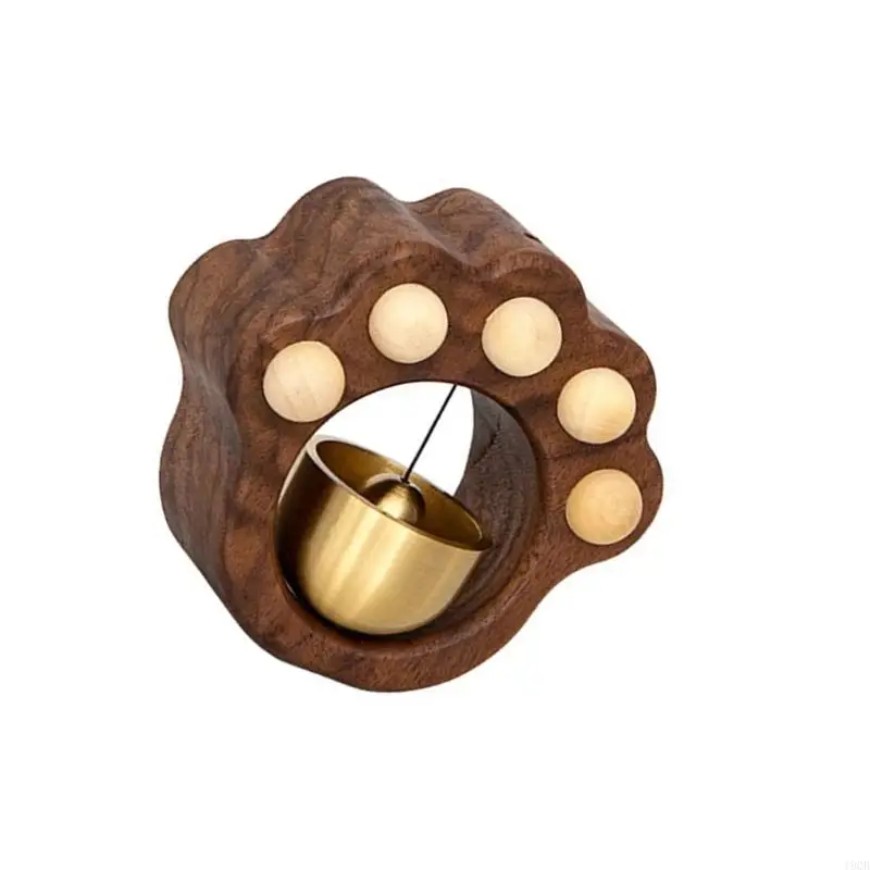 Shopkeeper Bells Paws Shaped Entering Bells Outdoor Windchime Doorbell