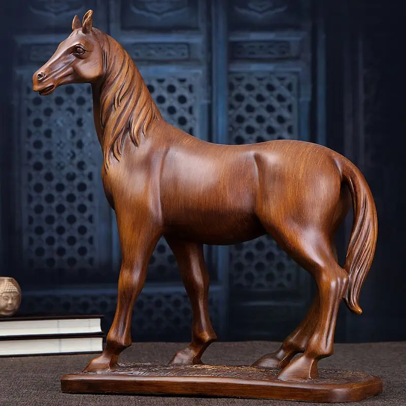 

The Future Is Like A Golden Horse Handicraft Creative Feng Shui Attract Wealth and Success Ornaments The New Chinese Style