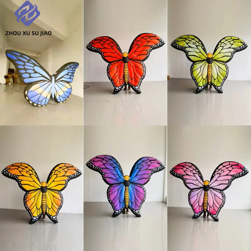 

Giant inflatable butterfly wings, hanging accessories for bar performances, human clothing decorations, and advertising costumes