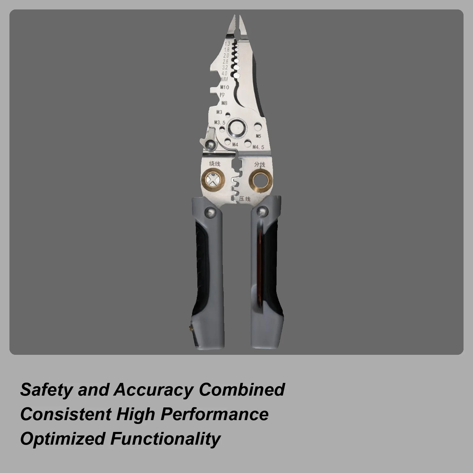 

Small Wire Stripper 21-in-1 Electrical Wire Crimping Cutter Precise Foldable Electricians Hand Stripping Tool For Professionals
