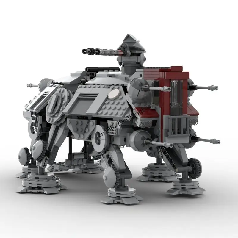 NEW 1071PCS Famous star battle Movie MOC AT-RT Accessibility Ramp Model Building Blocks DIY creative ideas Kid Toy Birthday Gift view 3