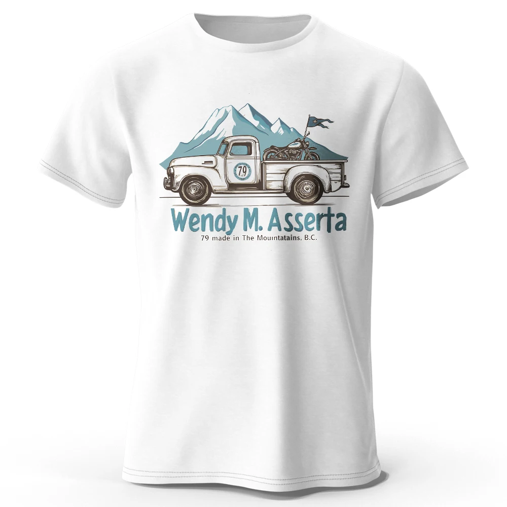 

Vintage Adventure Badge Printed Unisex Men Women T-Shirt Tees Tops 100% Cotton Expedition Graphic Outdoor Wear