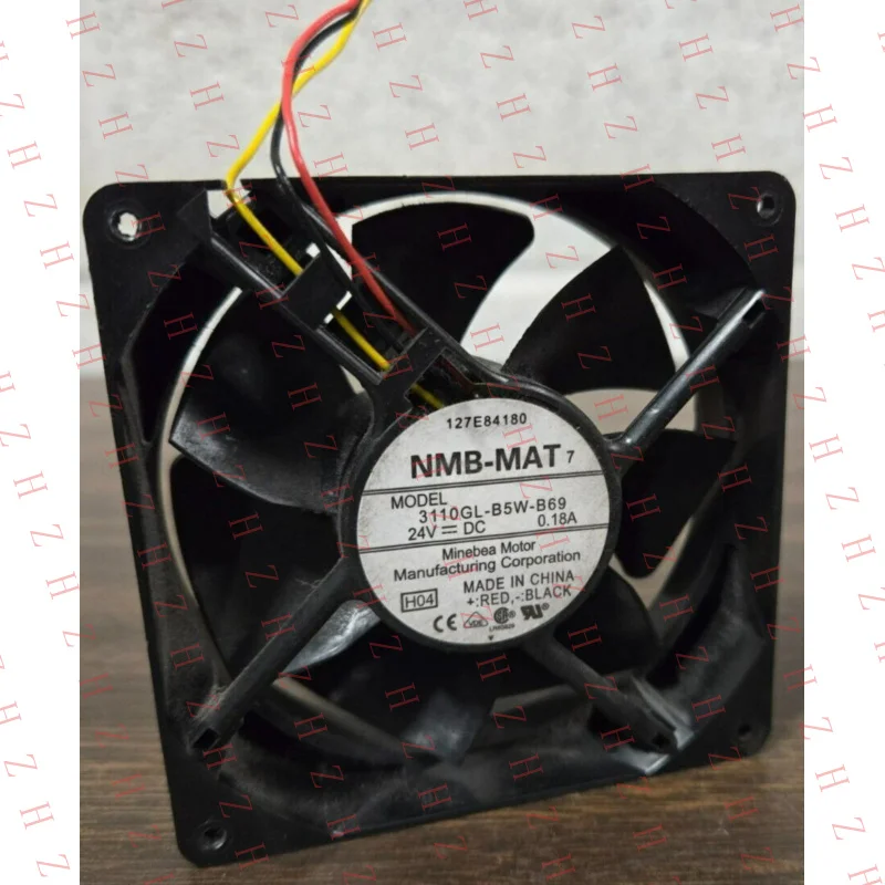 P+ 10pcs for NMB-MAT 3110GL-B5W-B69 DC 24V 0.18A 3-Wire Inverter Cooling Fan 8cm