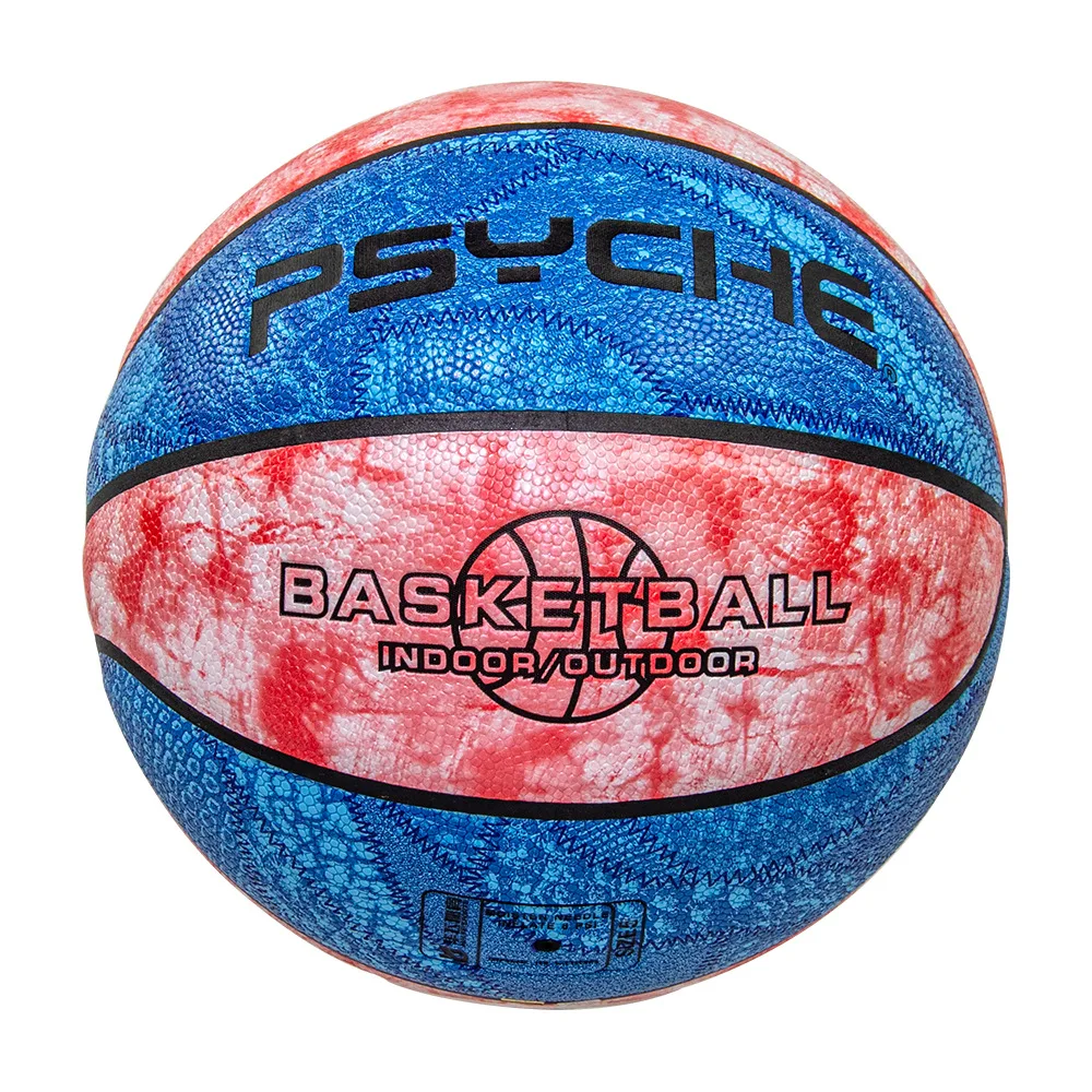 Size 5 Basketball for Teenagers Use PU Anti-slip Sweat-absorbing Basket Ball Cement Floor Wear-proof High Elastic Training Ball