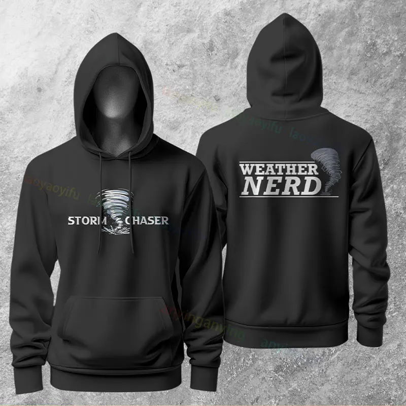 

Забавная толстовка с принтом «Погода, ботаник, метеоролог», буря, охотник, пуловер с длинными рукавами, идеально подходящая для уличной уличной одежды