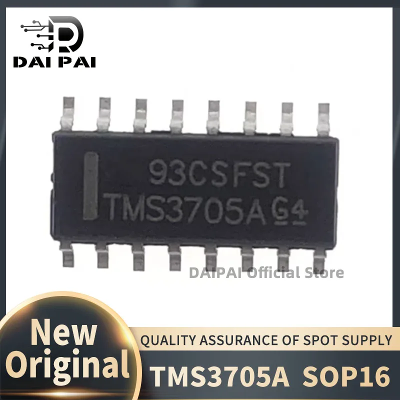 (5piece)100% New original TMS3705 TMS3705A TMS3705ADRG4 SOP-16 Operational amplifier chip