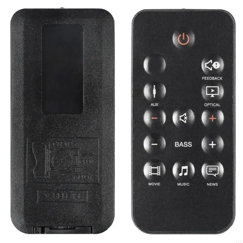 Controle remoto do sistema áudio Y4QF adequado para Cinema SB150