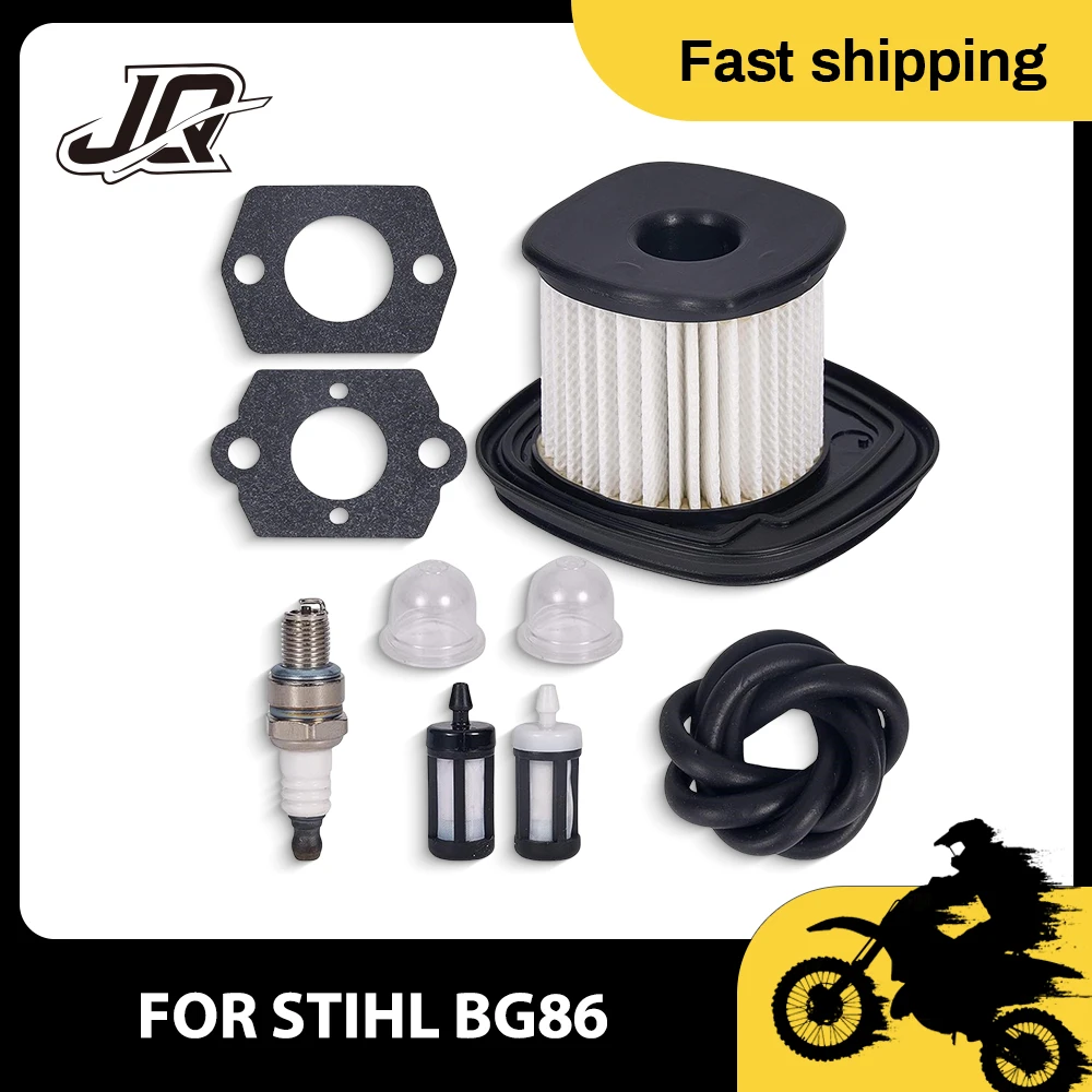 

For STIHL BG86 Air Filter Kit Accessories BG56 SH86 4241-140-4400 Carburetor
