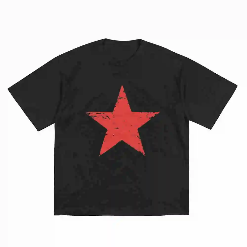 Red Star 180Gsm Short Sleeve Tee 100% Cotton T-Shirt