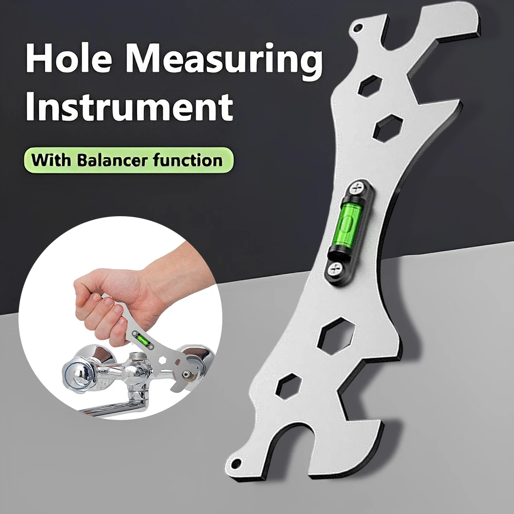 

Faucet Wrench Level Tool Torque Wrenches Hex Screw Removal Spanner Credit Card Multitool for Water Pipe Repair and Fittings